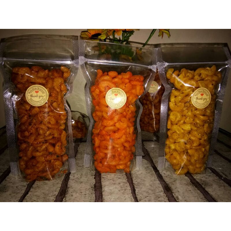 

Makaroni kriuk original/pedas/balado