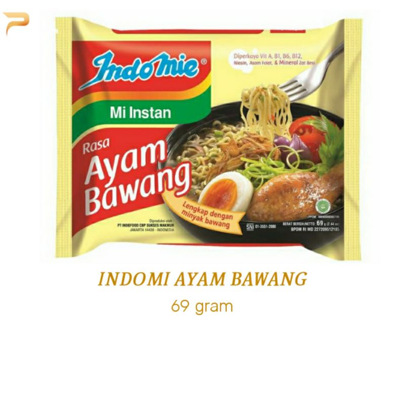 

INDOMI MIE INSTAN AYAM BAWANG