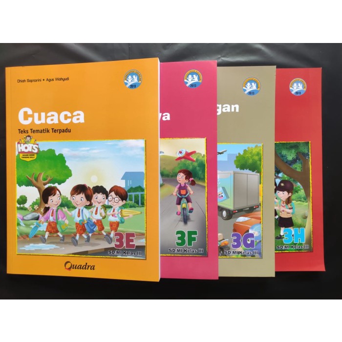 

❤BISA COD❤ PAKET Tematik Quadra SMT II kelas 3 E-H