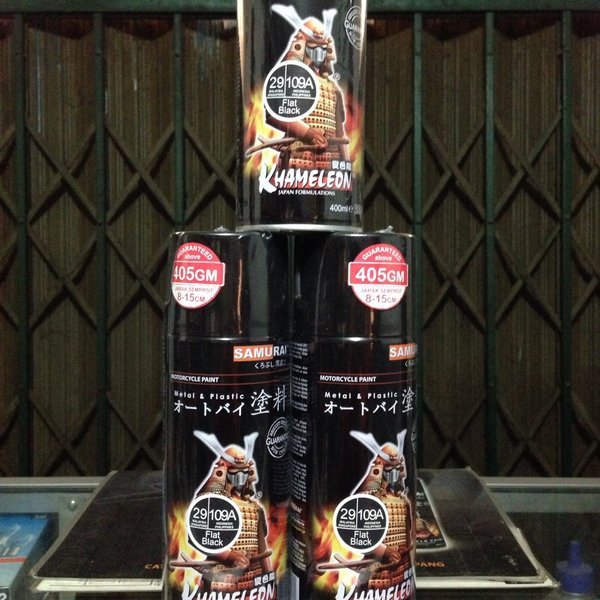 

Termurah!!! Samurai Paint/hitam Doff-black Flat 109A-cat Semprot Aerosol