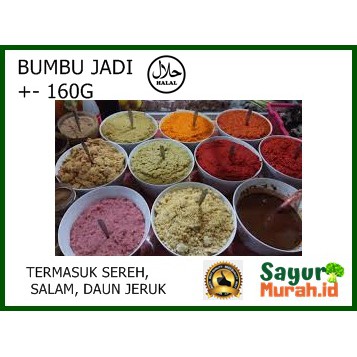 

BUMBU JADI SIAP PAKAI +- 160G