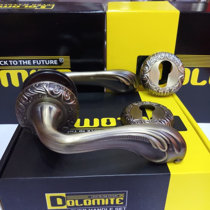 HANDLE / GAGANG KUNCI PINTU SOLID RUMAH MURAH DOLOMITE 2228N