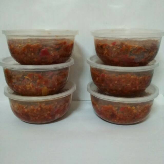 

Sambal Ikan Asin paket 6 cup