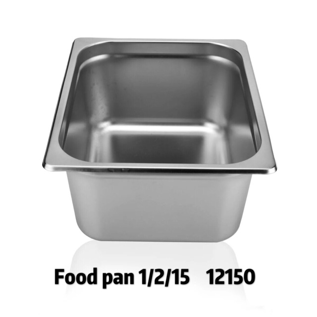 gastronom Food pan 1/2/15 ke dalam 15cm wadah penyimpan 12150 stainless