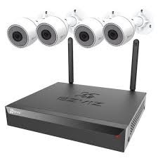 POE CAMERA EZVIZ KIT SET NVR 4CH + 4x C3T