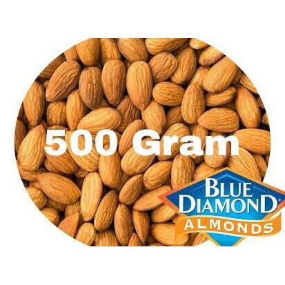 

Best Seller Blue Diamond Raw Almond 500Gr Grade A Ukuran 27/30 500 Gram