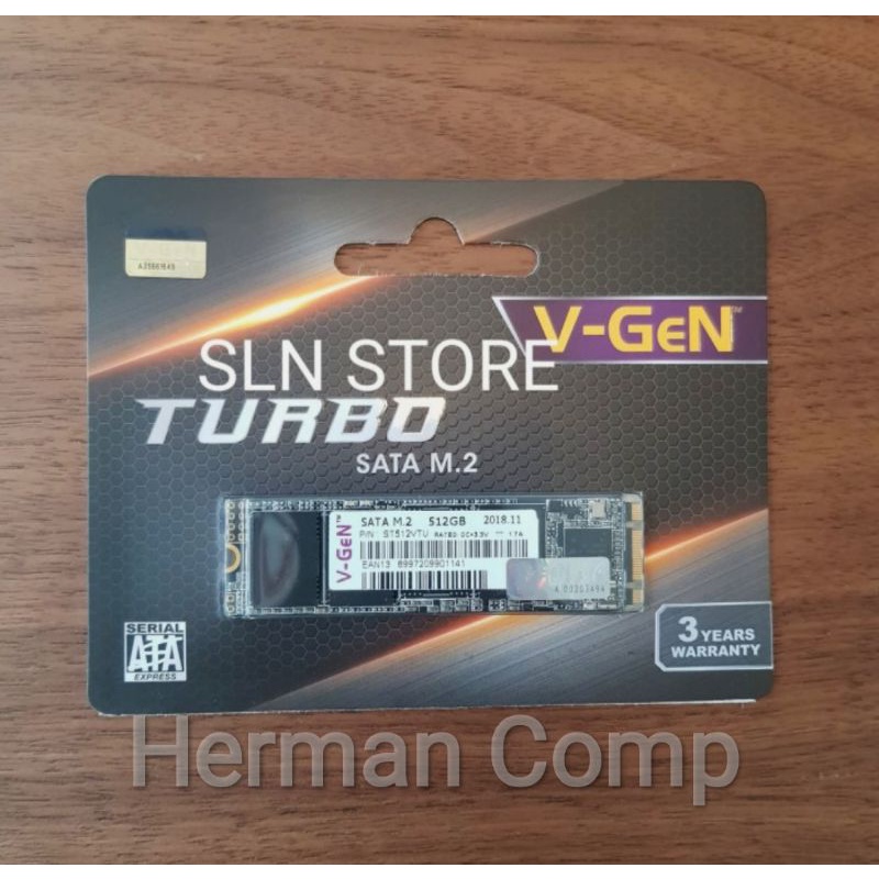 SSD SATA M2 2280 512 GB Vgen TURBO