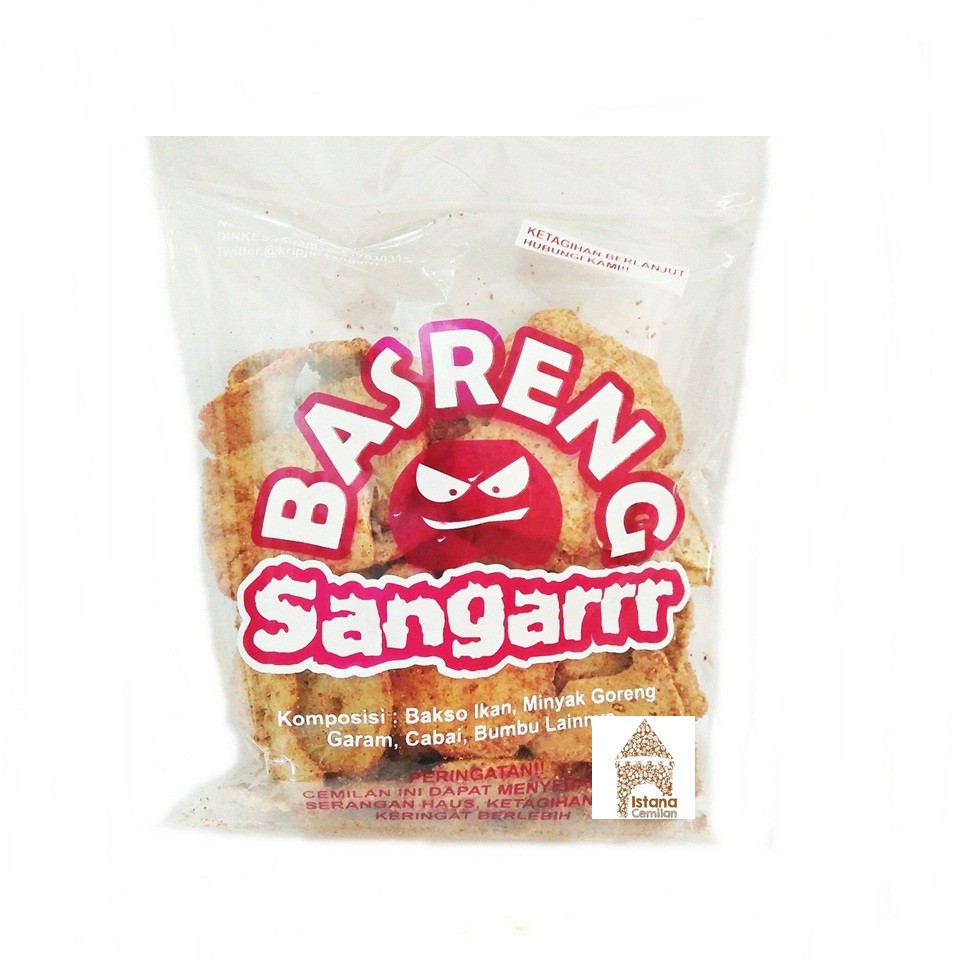 

Basreng Sangarrr / Basreng Sangar Keripik Baso Goreng Pedas