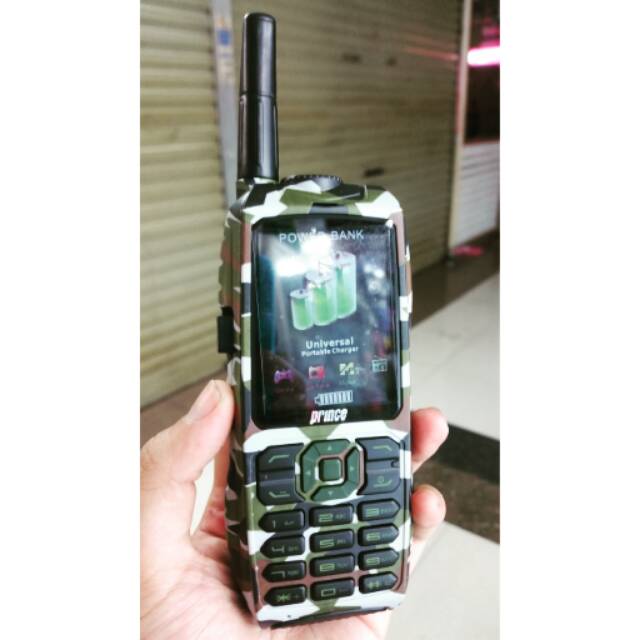 Hp Pc 9000 prince 9000 hape powerbank model outdoor army edisi khusus