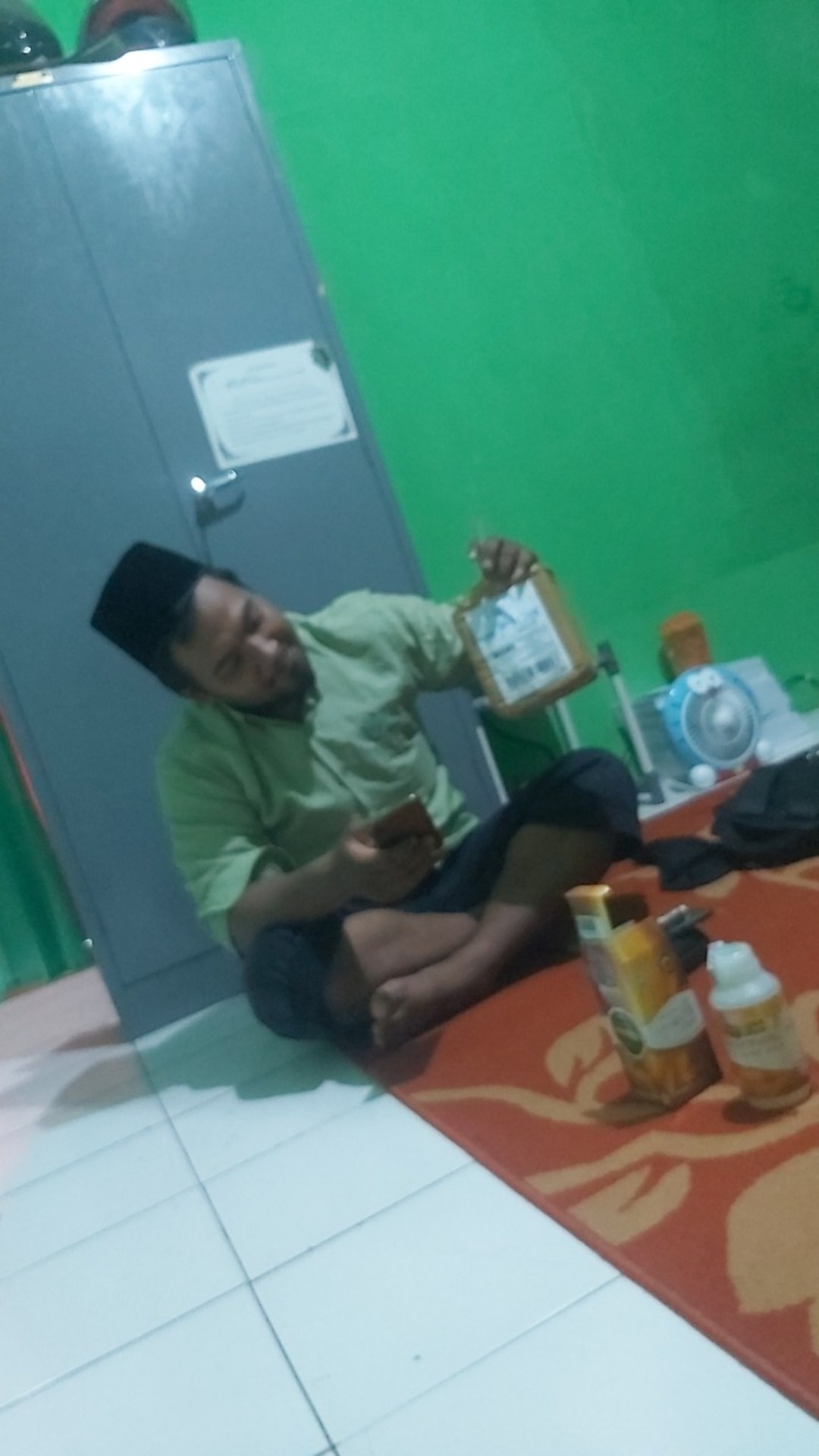 Atasan Kemeja Batik Pria Lengan Pendek Premium Damarlangit Pen Full Furing Rajasakti Solo Ori