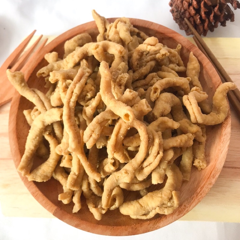 

Usus Crispy (400 gram) | Keripik Usus Ayam | Camilan Keripik Usus | Usus Ayam Renyah | Jajan Keripik Usus