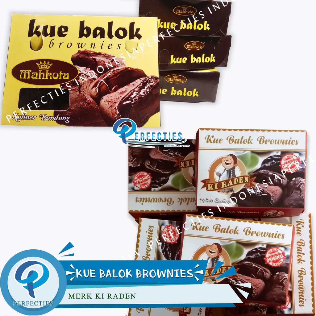 Kue Balok Brownies Bandung Kue Balok Lumer Coklat Meleleh Mahkota Kiraden