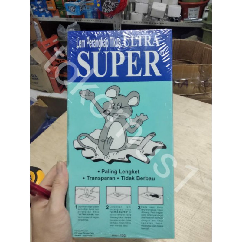 LEM PERANGKAP TIKUS ULTRA SUPER/JEBAKAN TIKUS/LEM TIKUS PAPAN