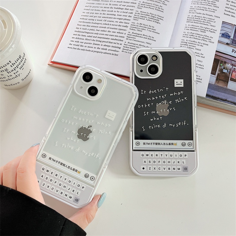 Casing iphone 11 pro max 13 12 pro max Xs max XR shockproof Dengan keyboard