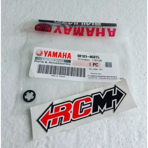 SPRING NUT RING KANCINGAN KLIP CLIP BODI BODY NMAX XRIDE LAMA OLD 115 XEON RC ORI YAMAHA 90183-06815