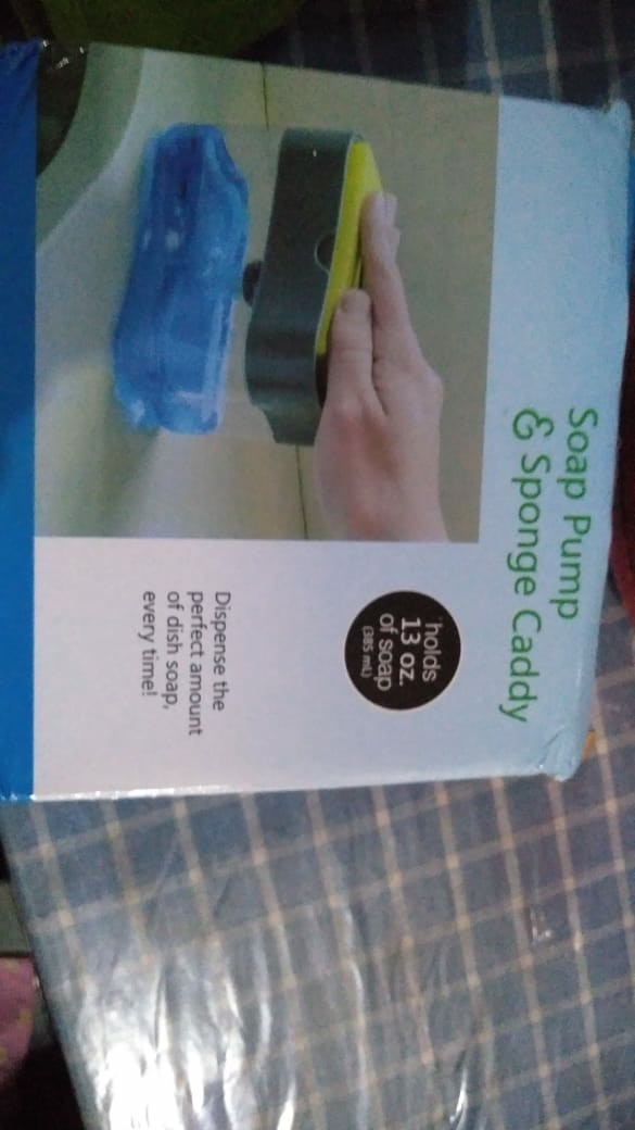 Soap Pump Hd917 Holder Spons Dispenser Sabun Untuk Peralatan Dapur