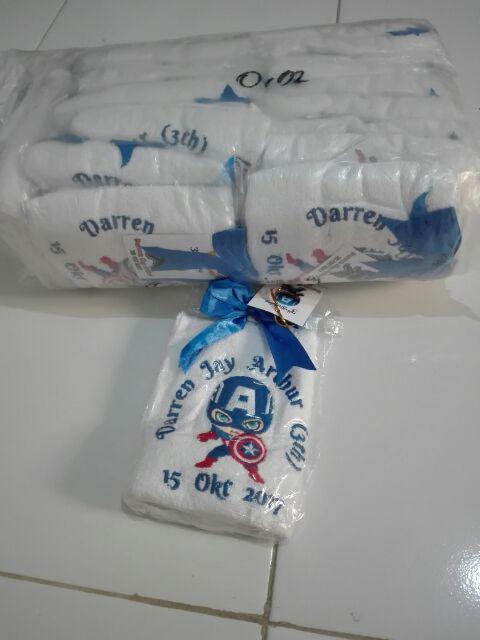 Handuk Souvenir Ulangtahun