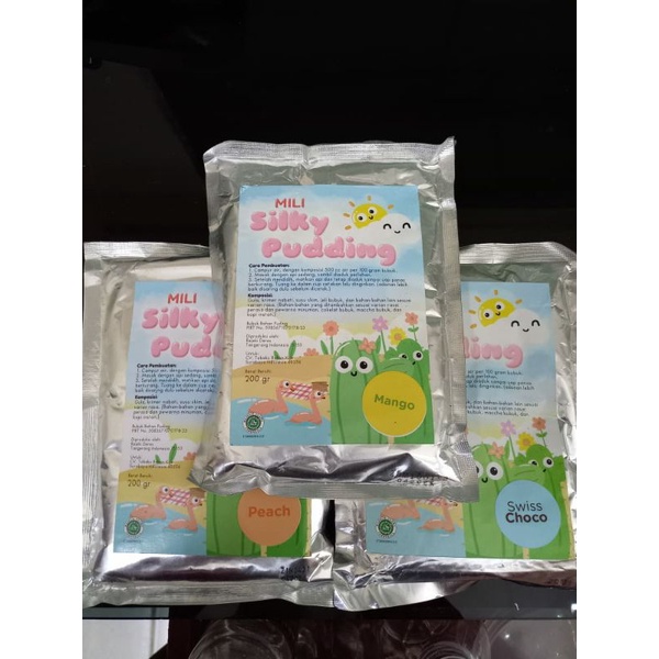 

Mili Silky Pudding Aneka Rasa Ukuran 200gr di Malang!