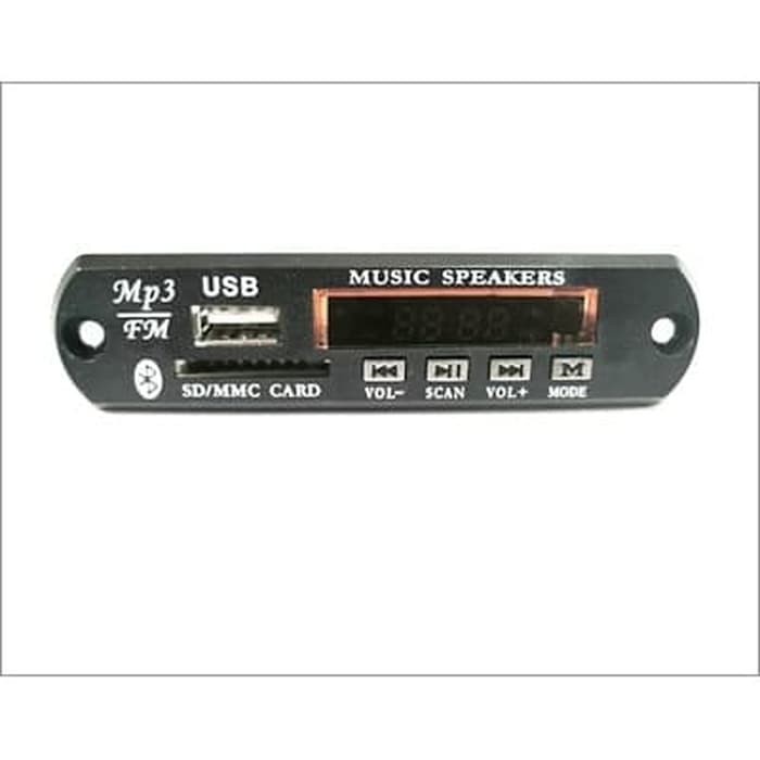 Modul Speaker Bluetooth MP3 USB Flashdisk 5-9 Volt - Modul Kit Mp3 Radio