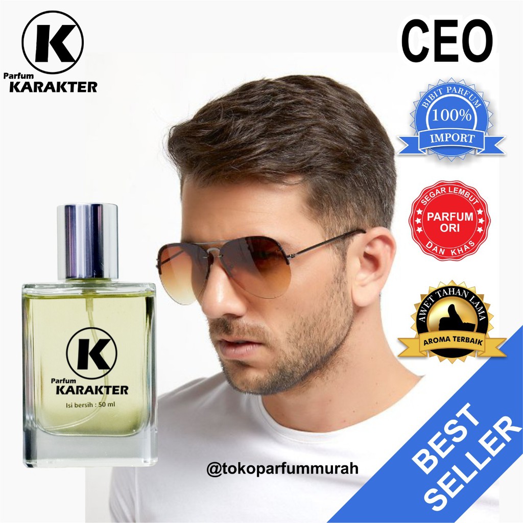 Bisa Cod | Parfum Cowok Ceo  Bibit Parfum Import Wangi &amp; Tahan Lama  Kemasan 30ml