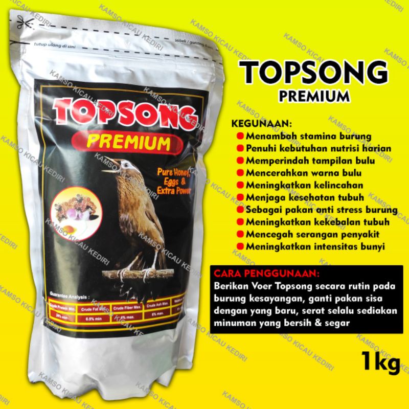 Kandungan Protein Voer Topsong Premium
