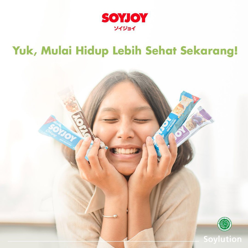 SOYJOY SNACK PROTEIN BAR KEDELAI CEMILAN DIET | GLUTEN FREE CAMILAN INSTAN SEHAT SUPERFOOD