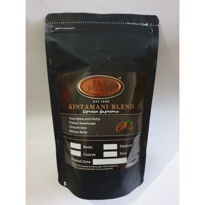 

201ggffg Kopi Kintamani Blend Espresso Supremo 500 Gr Biji Dan Bubuk - Biji Ds20X11