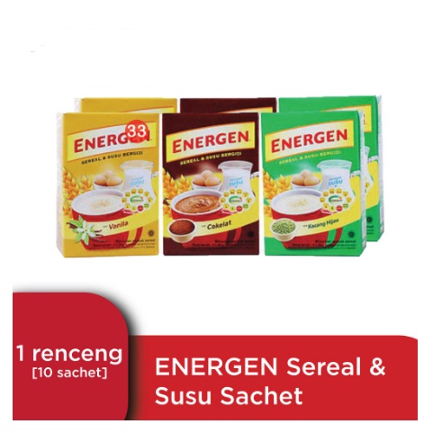 ENERGEN SEREAL / 1 RENCENG ISI 10