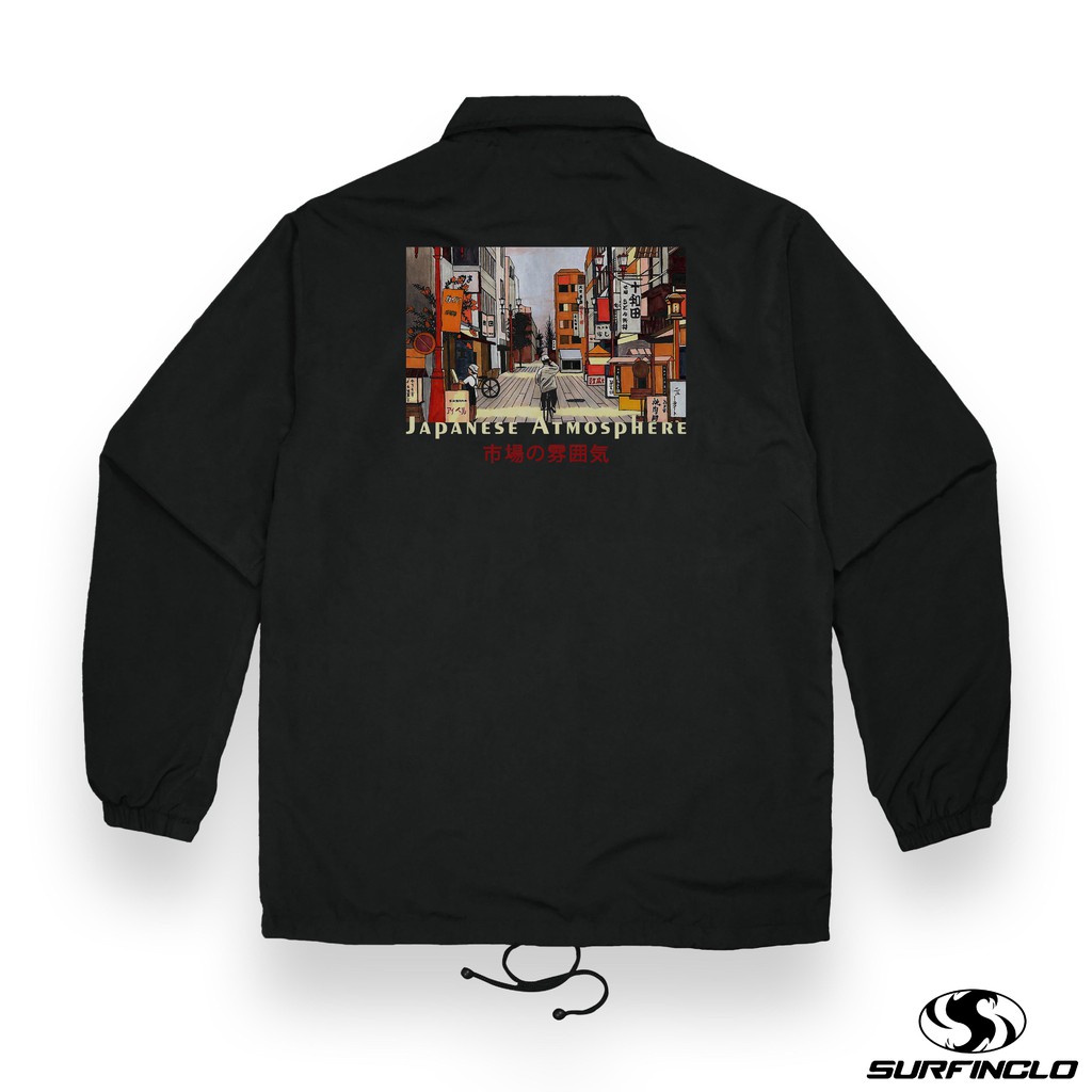 SURFINCLO Coach Jacket Wind Breaker City Scape Edition