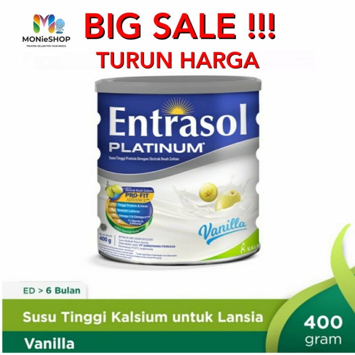

Entrasol Platinum Vanila Coklat 400Gr 055
