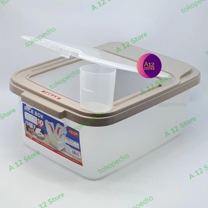 Rice Box 10Kg Tempat Beras Asvita