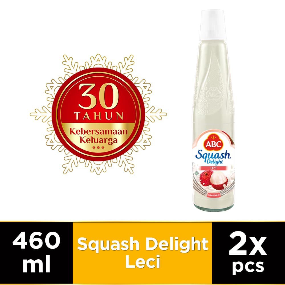 

PROMO ABC SIRUP SQUASH DELIGHT LECI 460 ML - TWIN PACK TERMURAH