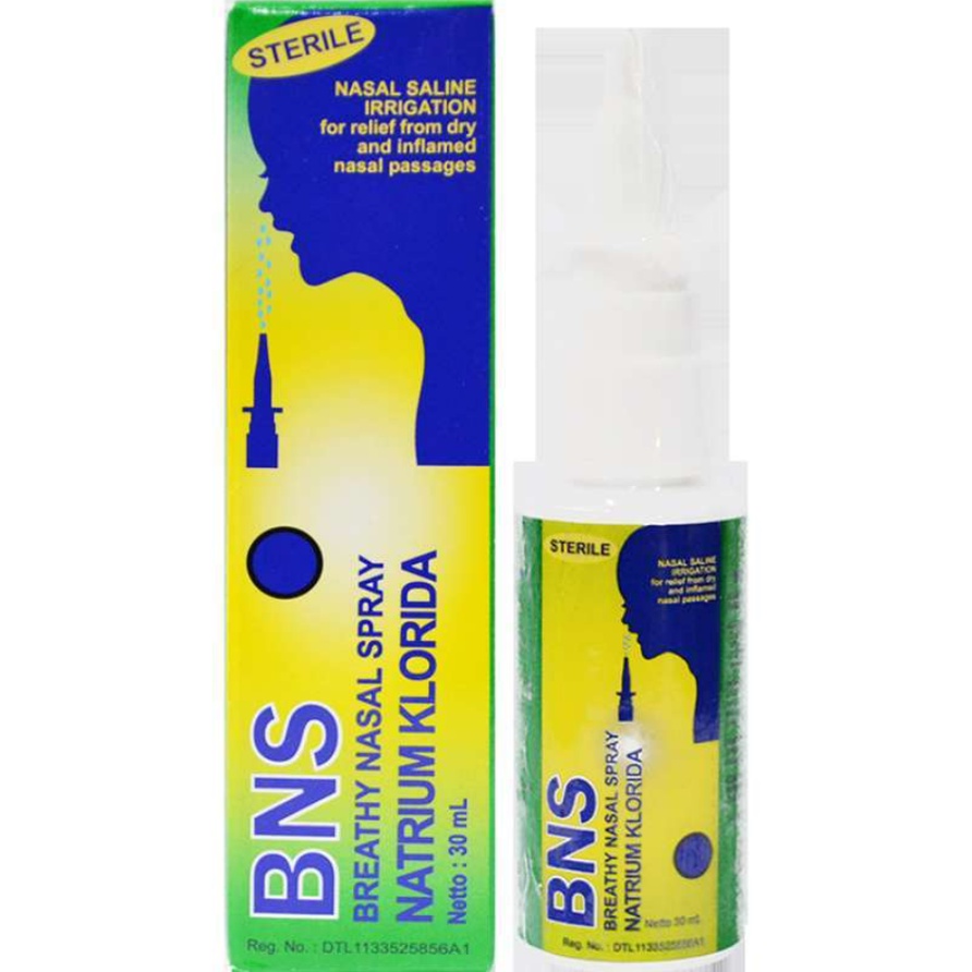 Jual BREATHY NASAL SPRAY 30 ML BNS 30ML | Shopee Indonesia