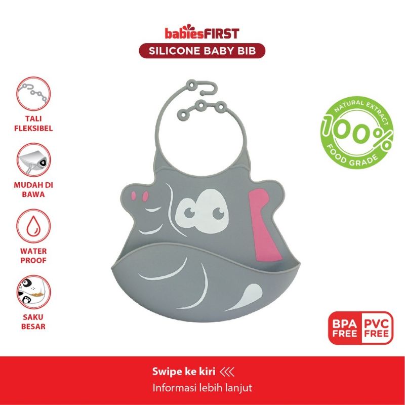 Babiesfirst Silicone Baby Bib