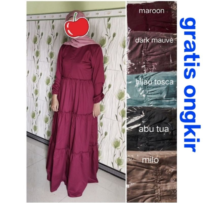 ZURA DRESS/Gamis maxi original BY AINARATUcollection