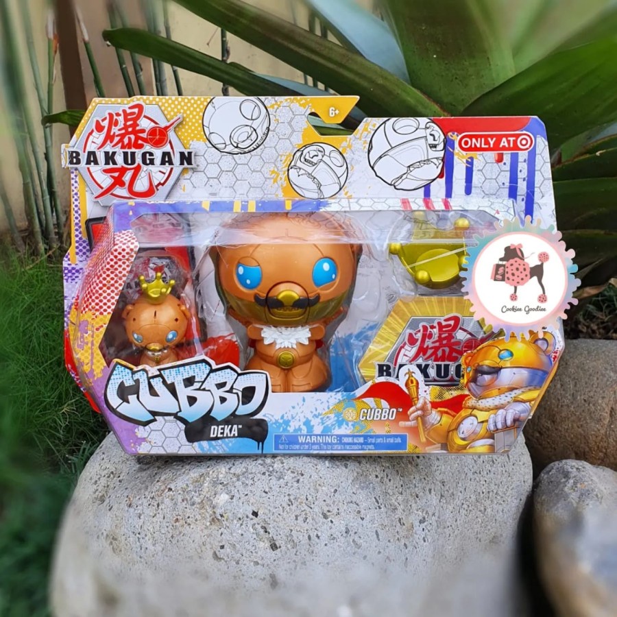 Bakugan Cubbo Deka Pack with Exclusive Jumbo King Cubbo and Core Cubbo