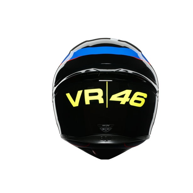 Helm A&amp;V K1 VR46 Sky Racing Team Helm Full Face Helm Cargloss