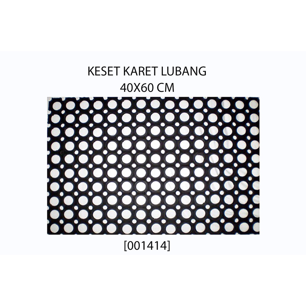 Keset karet lubang / Kset kaki / Keset Kamar Mandi / Keset Rumah