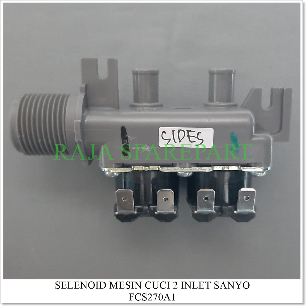 Selenoid / Water Inlet Mesin Cuci SANYO INLET DOUBLE (FCS270A1)