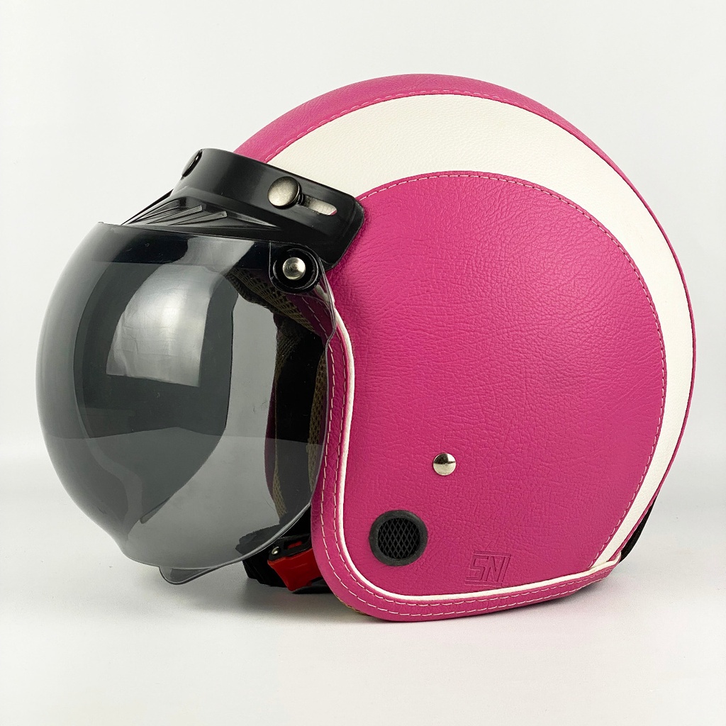 Helm Bogo Helm Dewasa Wanita Pria SNI Retro Promo