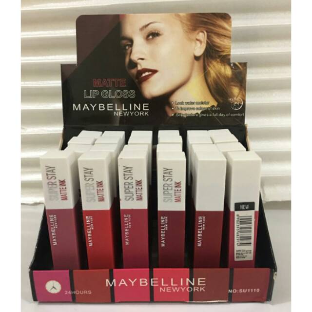 [ PERBOX] LIPCREAM MAYBELINE / LIPCREAM MATTE MAYBELINE