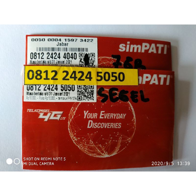 nomor cantik TELKOMSEL ABAB CDCD SUPER