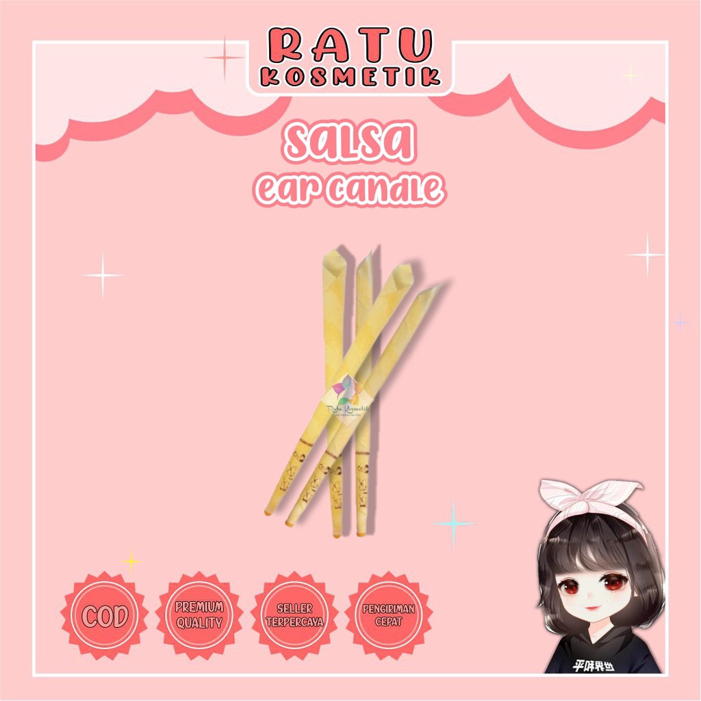 ❤ RATU ❤ Salsa Ear Candle | Alat Pembersih Telinga