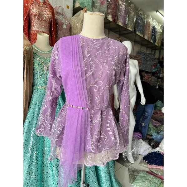 kebaya pager ayu puring/atasan kebaya murah