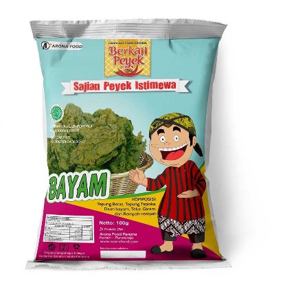 

Peyek Bayam 100 gram