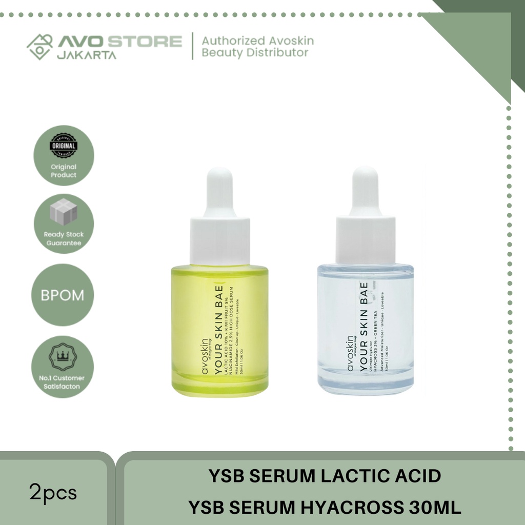 [BUNDLING] YSB Serum Lactic Acid 30ml - YSB Serum Hyacross 30ml