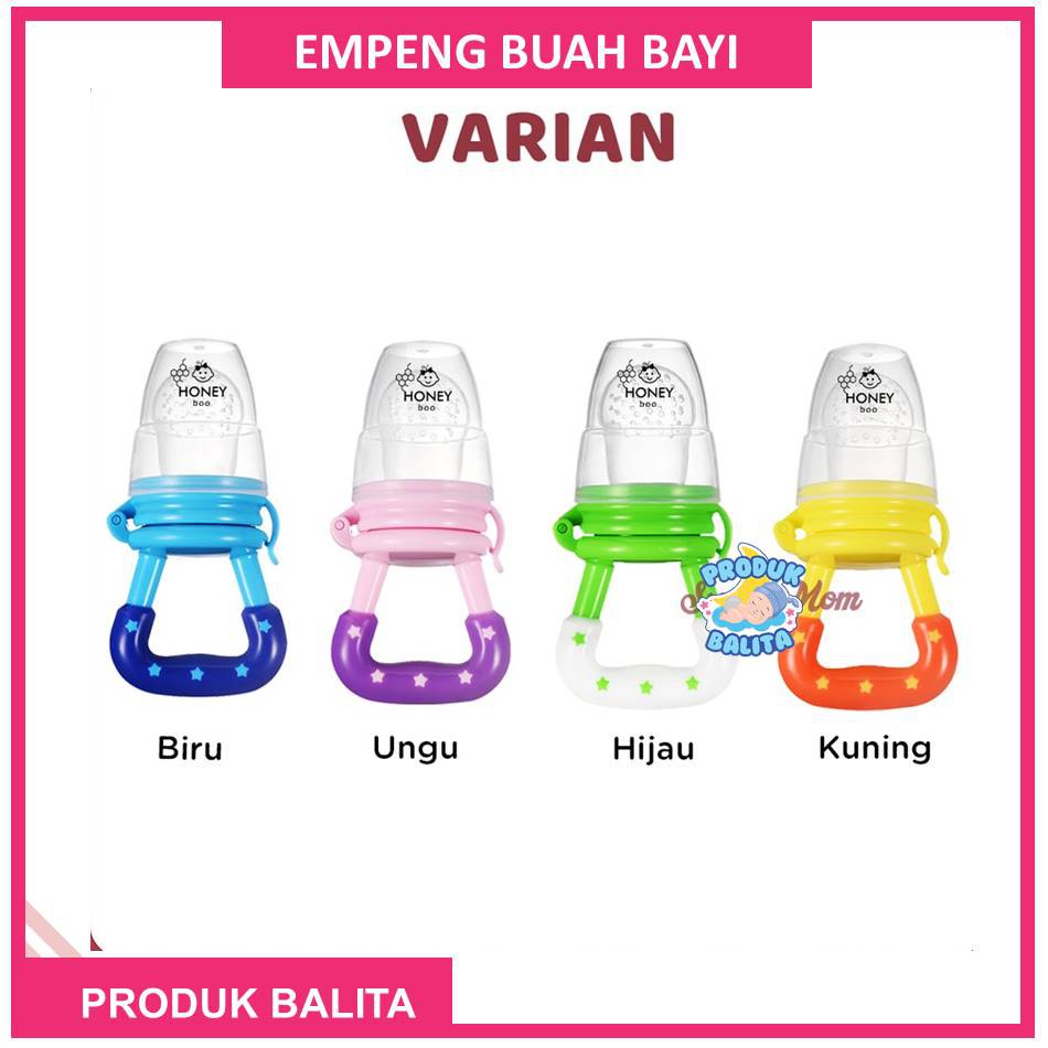 Dot Empeng Buah  Bayi Baby Fruit Feeder Rattle Teether Kompeng Pacifier Gigitan Bayi