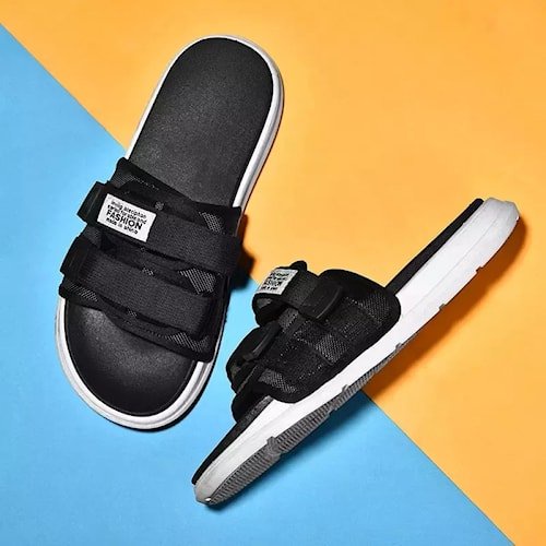 sendal sandal pria wanita cewek cewe cowo cowok slip on sendal jepit teplek murah keren kekinian dew