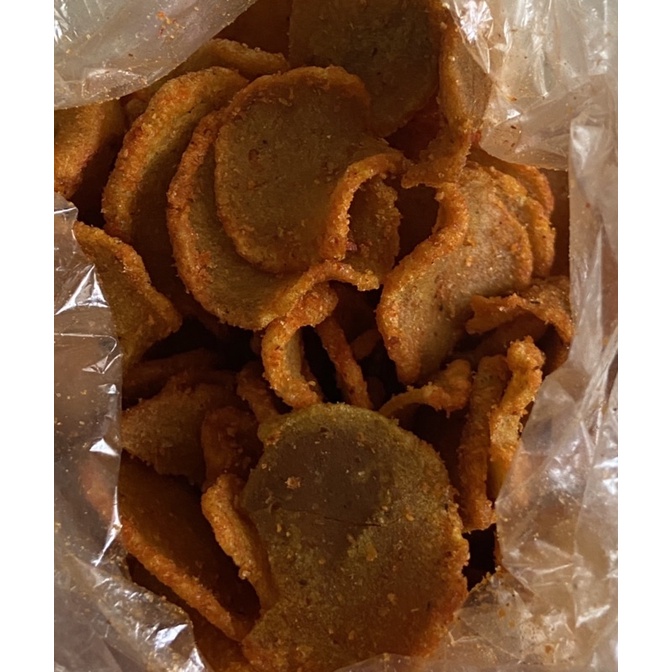 

basreng ikan tuna krupuk bumbu gurih pedas manis oleh oleh jajan banyumas