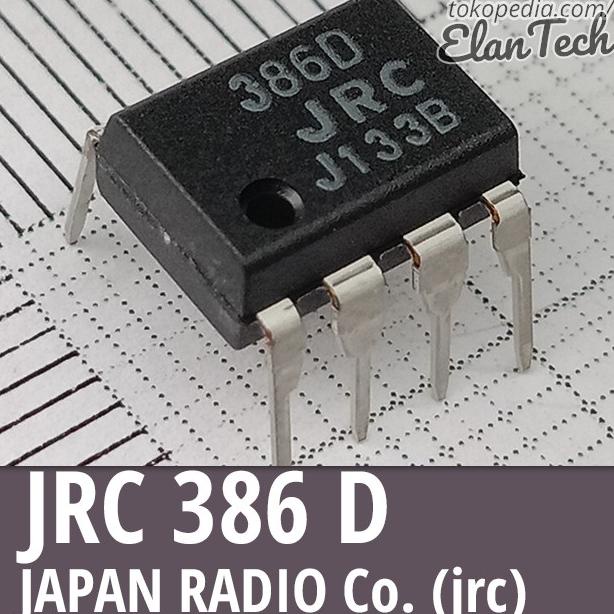 JRC386D / NJM386D JRC386 JRC 386 NJM 386D Ori Original Asli elant33 Segera Beli